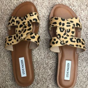 COPY - Steve Madden cheetah sandals